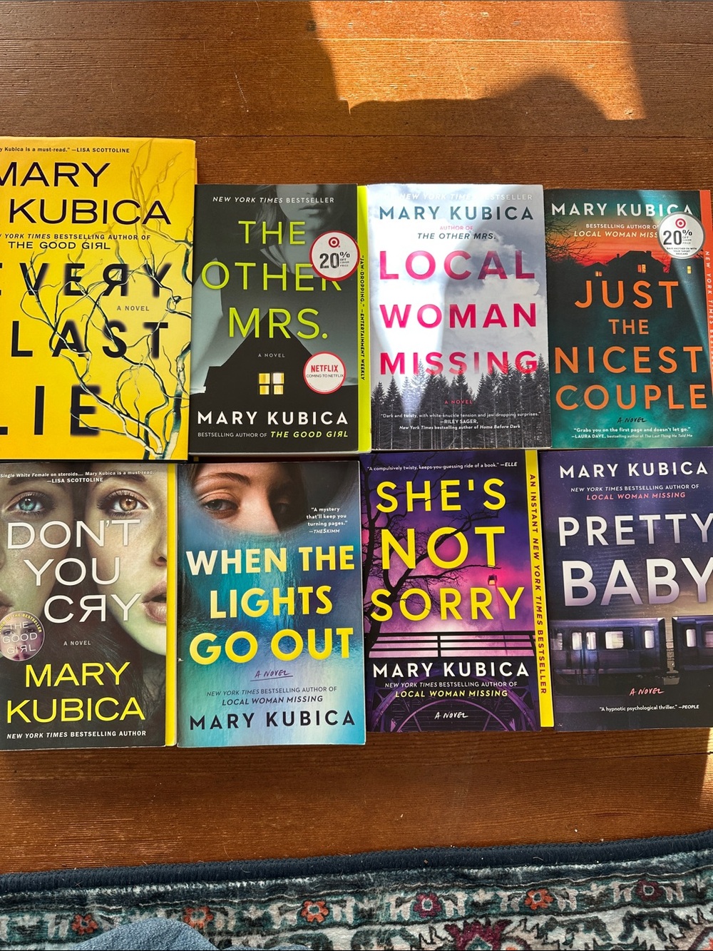 Mary Kubica Book Collection - Set of 8 Books